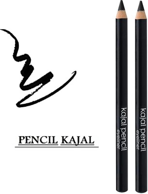 Herrlich Pencil Form 12 hr Smudge Proof Kajal Long Stay,Smudge Proof(CHARCOAL, 4 g)