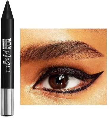 Wonholli Highly Pigmented Matte Finish Single Stroke Kajal(Black, 6 g)