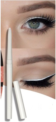 ADJD Bold White Matte Finish Smudge Proof & Long Lasting Kajal(WHITE, 1 g)