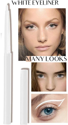 Vyomiris White Eyeliner Waterproof Long Lasting Eye Liner 1.5 g(WHITE)