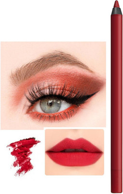 Amaryllis Smooth Pencil Not Blooming Eye Makeup Pack OF 1(Red, 2 g)