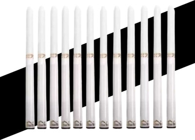 RED4 Open Black color Waterproof Eyeliner/kajal and Black 12pcsss(Black, 2 g)