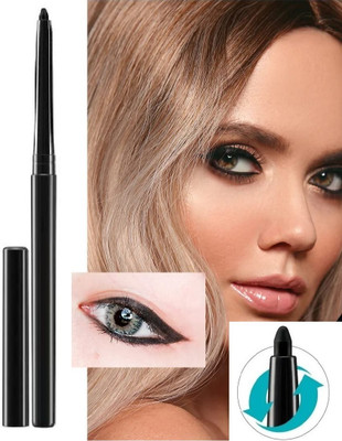 USBK Deep Matte Finish Bold Smooth Black Kajal(BLACK, 2 g)