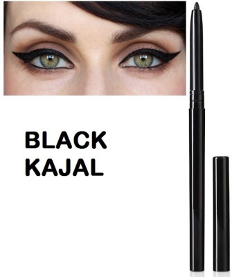 AMOSFIA BLACK CRAYON KAJAL BEST SMUDGE PROOF(Black, 2 g)