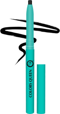 COLORS QUEEN Extreme Dimention Smudge Proof and Waterproof Kajal(Black, 0.6 g)
