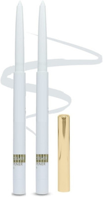WOONGMI One Stroke Defining Eye makeup Smudge & Waterproof Silver Kajal(Silver, 0.6 g)