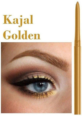 ADJD GOLDEN CRAYON KAJAL MATTE FINISH(GOLD, 1.5 ml)
