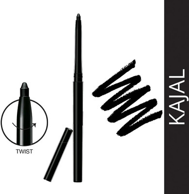 AMOSFIA Best For Every makeup Use Crayon kajal(BLACK, 5 g)