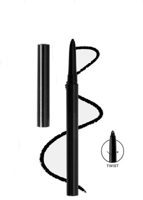 WOONGMI BEST EYE LOOK BLACK WATERPROOF CRAYON LONG LASTING KAJAL FOR WOMEN(Black, 2 g)