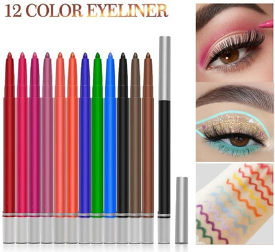 Amaryllis Soft Black Eye Liner Pencil Pigment Eyeliner Pen 5 g(Black)