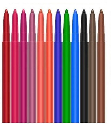 DARYUE Matte Finish Long Lasting Multicolor Kajal Set(Multicolor, 24 g)