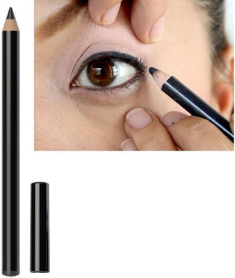 Aylily COLOR BLACK KAJAL PENCIL SMUDGE PROOF HIGH QUALITY(BLACK, 2 g)