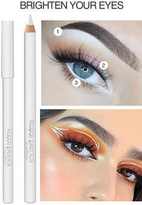 Vyomiris Waterproof White Eyeliner Pencil Soft Highlighter 2 g(WHITE)