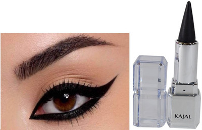 GABBU Soft Waterproof Smudge-proof Eye Makeup black Kajal/-(black, 7.2 g)