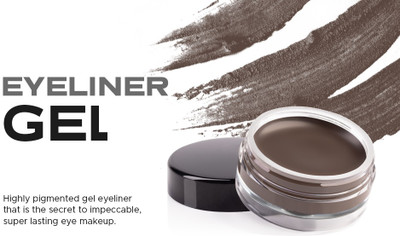 Vyomiris 36 Hour Waterproof Gel Eyeliner Long Lasting + Smudge Proof 5 g(BROWN)