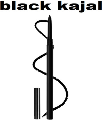 nn new tip tap eye kajal long lasting perfect pack of 1(black, 2.5 g)