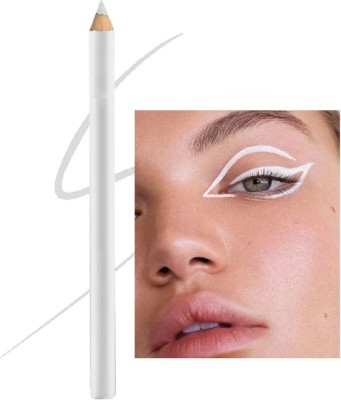 Wonholli White Eyeliner Pencil Eye Liner Waterproof Long Lasting Eye Brighten 2 g(WHITE)