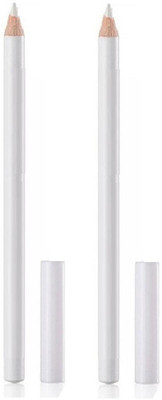 tanvi27 White eyeliner & lipliner Waterproof Pigmented Dual Use Pencil 4 g(white)