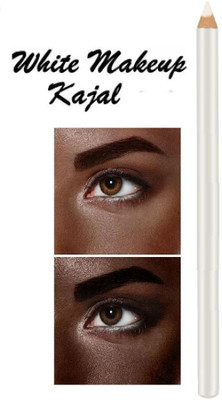 GFSU - GO FOR SOMETHING UNIQUE smudge proof waterproof white kajal & eyeliner pencil .(white, 2 g)
