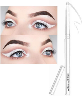 DARVING Kajal Pencil Smudgeproof and Waterproof With Vitamin E(WHITE, 3 g)