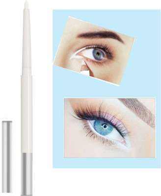 AMOSFIA BEST WHITE CRAYON KAJAL MATTE SOFT FINISH(WHITE, 2 g)