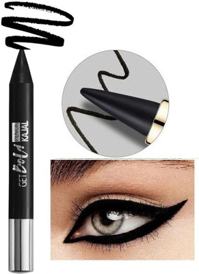 Wonholli Kajal Intense Colour, Waterproof, Long lasting(BLACK, 3.2 g)