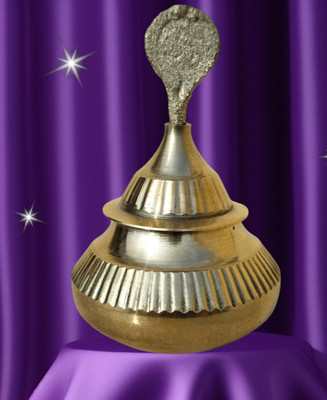 surma chand marka Sindoor Dibbi with Salai/Stick Kumkum Box, Sindoor Dani Decorative Showpiece(gold, 30 g)