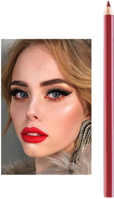 MYEONG Multi use Kajal -And-Lip Liner Extra Bold Pencil(Red, 2 g)