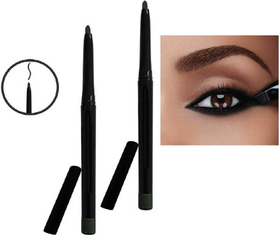 DARYUE Combo Kajal Super Black- Longstay Smudgeproof Matte Deeply Pigmented(black, 6 g)