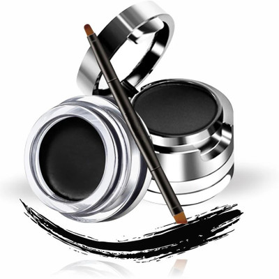 USBK 2 in 1 Gel Eyeliner & Eyebrow Powder(BLACK, 7 g)