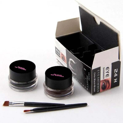 urbanfox 2-in-1 Black & Brown Gel Eyeliner Smooth Gel Texture 6 g(MULTICOLOR)