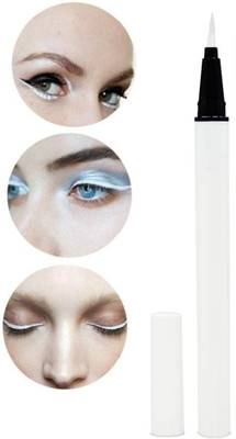 AMOSFIA Smudge Proof Liquid Pen Eyeliner with Ultra Fine Tip | Matte Finish(OFF WHITE, 5 g)