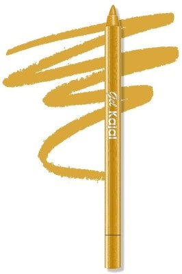 Latixmat Gel Kajal - Waterproof, Long-Lasting, Smudge-Proof(GOLD, 1.2 g)