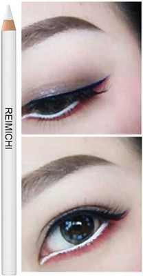 REIMICHI Highly pigmented smudge proof water proof Long Lasting Kajal white(White, 2 g)