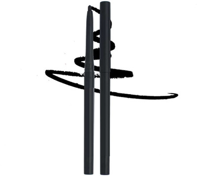 Wonholli 2 In 1 Kajal + Matte Eyeliner Blends Easily(BLACK, 4 g)
