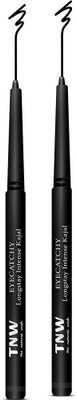 TNW - The Natural Wash Eyecatchy Longstay Kajal | Pigmented, Smudge-Proof, Water-Proof(Black, 0.6 g)