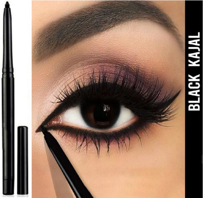 GABBU INTENSE 24H CRAYON KAJAL FOR BOLD EYES(Black, 2 g)