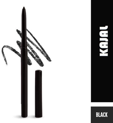 AEPRUY Single Stroke Super Glide Eyeliner Kohl Kajal 24H Water & Smudge Proof(Deep Black, 2 ml)