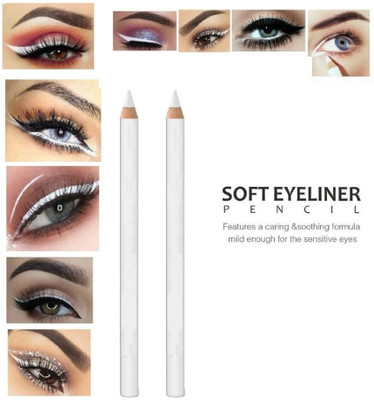 Herrlich Multipurpose White Eyeliner Pencil Sharpener Soft Strokes(ULTRA WHITE, 4 g)