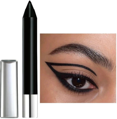 Wonholli Long Lasting Extra Black Kajal Water Proof(BLACK, 3.2 g)