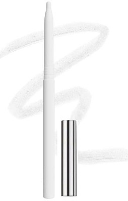 WOONGMI SMUDGEPROOF ONE STROK APPLICATION WHITE KAJAL CRAYON(White, 2 g)