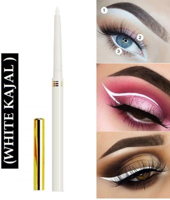 KAIASHA Smudge proof waterproof white kajal (white) 10 g(WHITE)