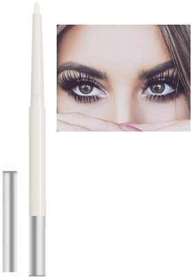 AMOSFIA SMUDGE PROOF CRAYON KAJAL WHITE COLOR MATTE FINISH(WHITE, 2 g)
