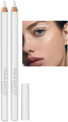 NADJA 16 Hrs Long Stay Waterproof Kajal for Women(WHITE, 4 g)