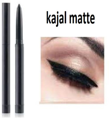 Lui Pui KAJAL BLACK MATTE FINISH AMAZING LONG LASTING VBEST FOR DARMATIC EYES(black, 1 g)