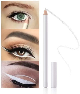 USBK Multi purpose white kajal and eyeliner smudge proof & waterproof(WHITE, 1.5 g)