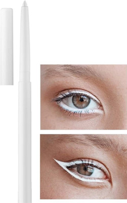 GABBU White Color Kajal WaterProof SmudgeProof PACK OF 1(WHITE, 2 g)