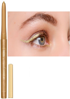 Aylily PROFESSIONAL LIP & EYELINER PENCIL GOLDEN MATTE SHIMMER FINISH(Gold, 5 g)