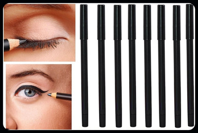 SEUNG NATURAL AND LONG LASTING BLACK KAJAL PENCIL PACK OF 8-N(BLACK, 14.4 g)