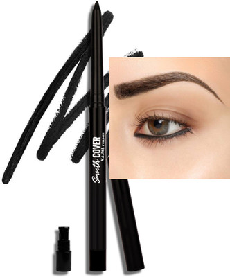 MYEONG Charcoal Black Smudge And Waterproof & Lasts Upto 24 Hours Kajal(Jet Black, 0.35 g)